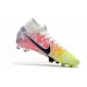 Nike Mercurial Superfly 7 Elite DF FG Neymar Bianco Nero Blu Racer Volt