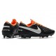 Nike Tiempo Legend 8 Elite Scarpe Uomo - Nero Bianco Arancione