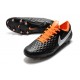 Nike Tiempo Legend 8 Elite Scarpe Uomo - Nero Bianco Arancione