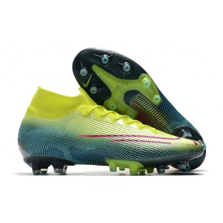 Nike Mercurial Superfly 7 Elite AG-Pro Limone Venom Nero Verde