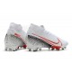 Nike Scarpa da Calcio Mercurial Superfly 7 Elite AG-Pro Bianco Rosso