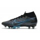 Nike Scarpa da Calcio Mercurial Superfly 7 Elite AG-Pro Nero Blu