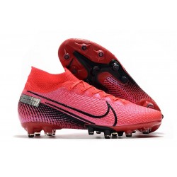 Nike Scarpa Mercurial Superfly 7 Elite AG-Pro Cremisi Laser Nero