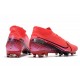 Nike Scarpa Mercurial Superfly 7 Elite AG-Pro Cremisi Laser Nero