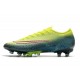 Nike Scarpa Mercurial Vapor 13 Elite AG Pro Limone Venom Nero Verde