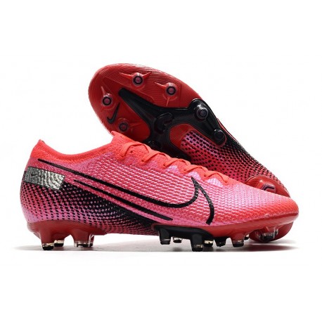 Nike Scarpa Mercurial Vapor 13 Elite AG Pro Cremisi Laser Nero