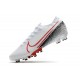 Nike Scarpa Mercurial Vapor 13 Elite AG Pro Bianco Cremisi Laser