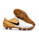 Nike Scarpe Phantom Venom Elite FG Oro Bianco Nero