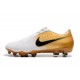 Nike Scarpe Phantom Venom Elite FG Oro Bianco Nero