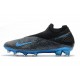 Nike Phantom VSN 2 Elite DF FG Uomo -Nero Blu Laser Antracite