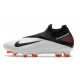 Nike Phantom VSN 2 Elite DF FG Uomo -Bianco Nero Cremisi Laser