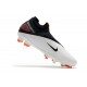 Nike Phantom VSN 2 Elite DF FG Uomo -Bianco Nero Cremisi Laser