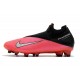 Nike Phantom VSN 2 Elite DF FG Uomo -Cremisi Laser Argento Nero