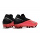 Nike Phantom VSN 2 Elite DF FG Uomo -Cremisi Laser Argento Nero