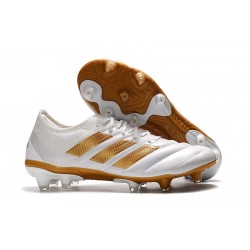 Scarpe da Calcio Adidas Copa 19.1 FG -Bianco Oro Metallico