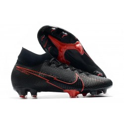 Nike Mercurial Superfly 7 Elite DF FG Nero Rosso