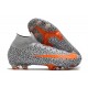 Nike Mercurial Superfly 7 Elite DF FG Bianco Arancione Total Nero