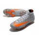 Nike Mercurial Superfly 7 Elite DF FG Bianco Arancione Total Nero