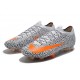 Nike Mercurial Vapor 13 Elite FG ACC CR7 Bianco Arancione Total Nero