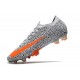 Nike Mercurial Vapor 13 Elite FG ACC CR7 Bianco Arancione Total Nero