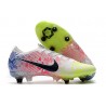 Nike Mercurial Vapor13 Elite SG AC Neymar Bianco Nero Blu Racer Volt