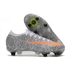 Nike Mercurial Vapor13 Elite SG-Pro AC CR7 Bianco Arancione Total Nero