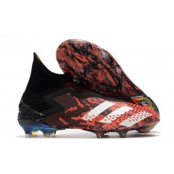 adidas Scarpa Predator Mutator 20+ FG Nero Core Bianco Rosso Active