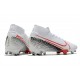 Nike Mercurial Superfly 7 Elite DF FG Bianco Cremisi Laser Nero