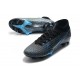 Nike Mercurial Superfly 7 Elite DF FG Wavelength - Nero Blu