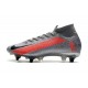 Nike Mercurial Superfly 7 Elite SG-Pro AC Grigio Bomber Nero