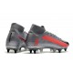 Nike Mercurial Superfly 7 Elite SG-Pro AC Grigio Bomber Nero