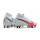 Nike Mercurial Superfly 7 Elite SG-Pro AC Bianco Rosso Blu