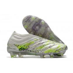 adidas Scarpe da Calcio Copa 20+ FG Bianco Nero Core Verde Signal