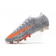 Nike Mercurial Vapor 13 Elite AG Pro CR7 Bianco Arancione Total Nero