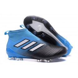 Adidas ACE 17+ PureControl FG Scarpini da Calcio - Nero Blu