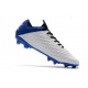 Scarpa Cuir Nike Tiempo Legend VIII Elite FG Bianco Blu Nero