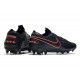 Scarpa Cuir Nike Tiempo Legend VIII Elite FG Nero Rosa