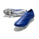 adidas Scarpe da Calcio Copa 20+ FG Blu Team Royal Argento Metallico