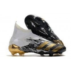 Scarpe adidas Predator Mutator 20+ FG Nero Bianco Oro