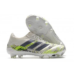 Scarpa Nuovo adidas Copa 20.1 FG - Bianco Nero Core Verde Signal