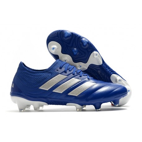 Scarpa Nuovo adidas Copa 20.1 FG - Blu Team Royal Argento Metallico