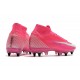 Nike Mercurial Superfly 7 Elite SG-Pro x Mbappé Rosa Blast Bianco Nero