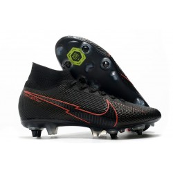 Nike Mercurial Superfly 7 Elite SG-Pro AC Nero Rosso