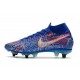 Nike Mercurial Superfly 7 Elite SG-Pro Sancho Blu Racer Verde Aurora