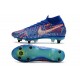 Nike Mercurial Superfly 7 Elite SG-Pro Sancho Blu Racer Verde Aurora