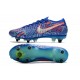 Nike Mercurial Vapor13 Elite SG-Pro Sancho Blu Racer Bianco Verde Nero