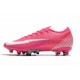 Nike Scarpa Mercurial Vapor 13 Elite AG Mbappé Rosa Blast Bianco Nero