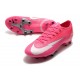 Nike Scarpa Mercurial Vapor 13 Elite AG Mbappé Rosa Blast Bianco Nero