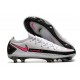 Scarpa Nouvo 2021 Nike Phantom GT Elite FG Bianco Rosa Blast Nero