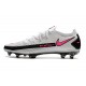 Scarpa Nouvo 2021 Nike Phantom GT Elite FG Bianco Rosa Blast Nero